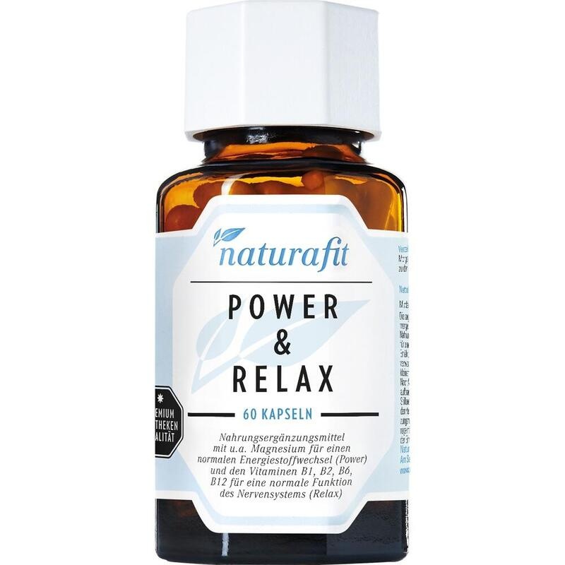 NATURAFIT Power & Relax Aschw.Rhod.OPC Q10 BVit.Mg