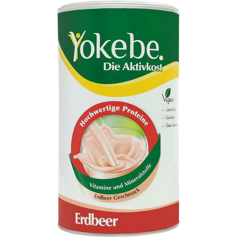 YOKEBE Erdbeer lactosefrei NF2 Pulver