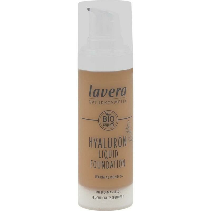 LAVERA Hyaluron Liquid Foundation 06 warm almond