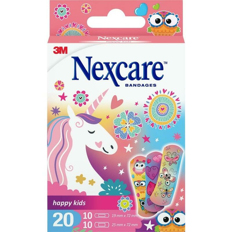 NEXCARE Happy Kids Pflasterstrips Magic 2 Größen