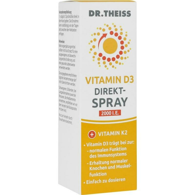 DR.THEISS Vitamin D3 Direkt-Spray