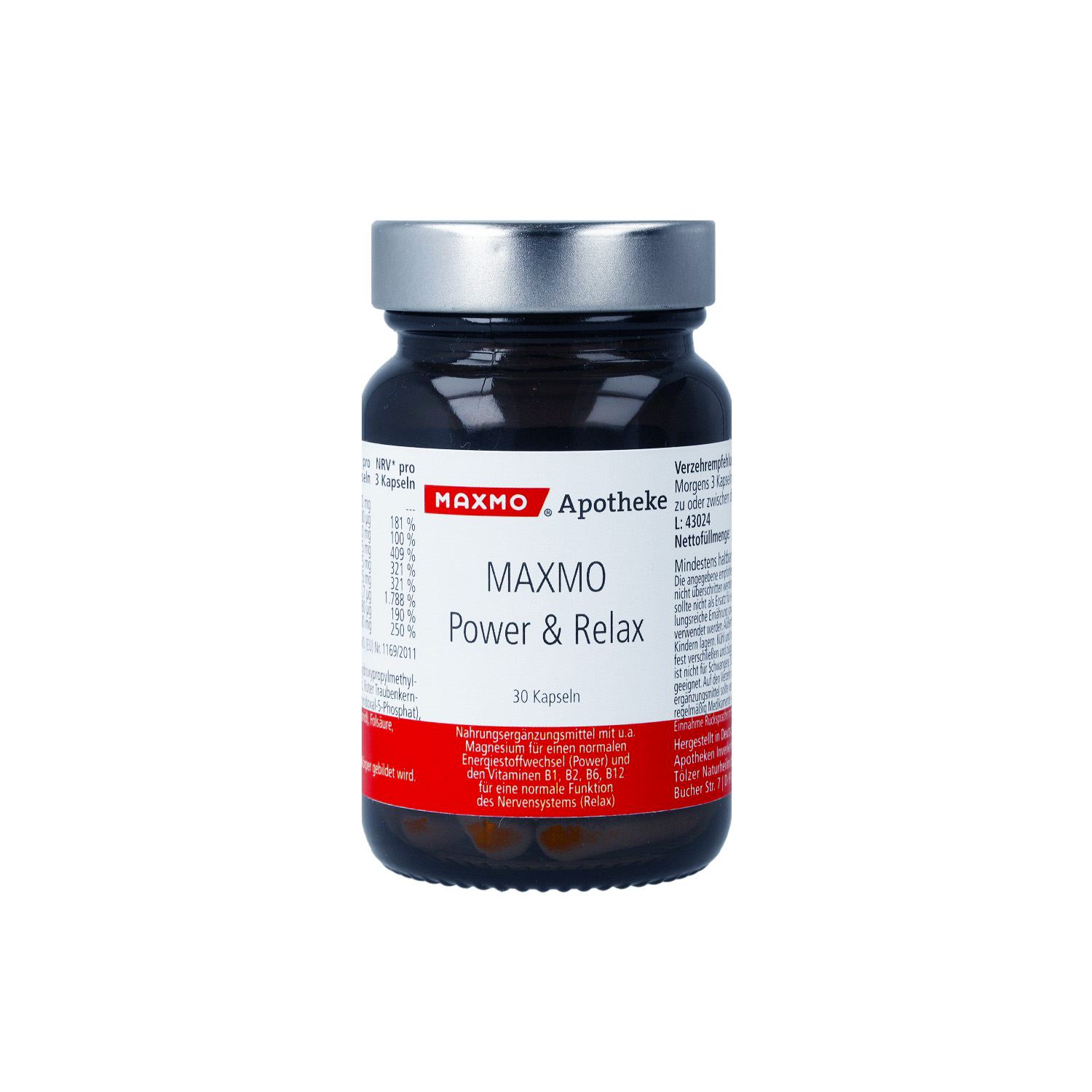 MAXMO Power & Relax Kapseln