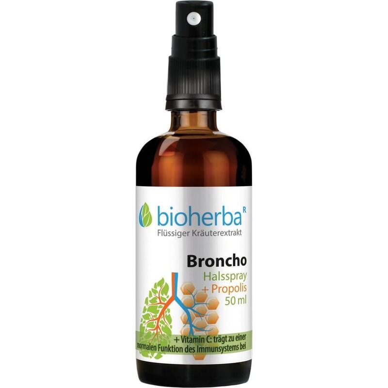 HALSSPRAY Broncho mit Propolis Dosierspray