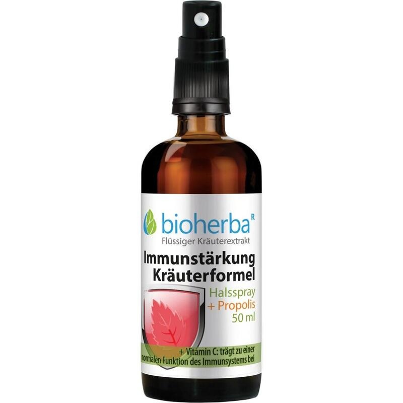 HALSSPRAY Grippe-Stopp mit Propolis Dosierspray