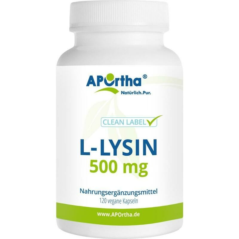 L-LYSIN 500 mg Kapseln