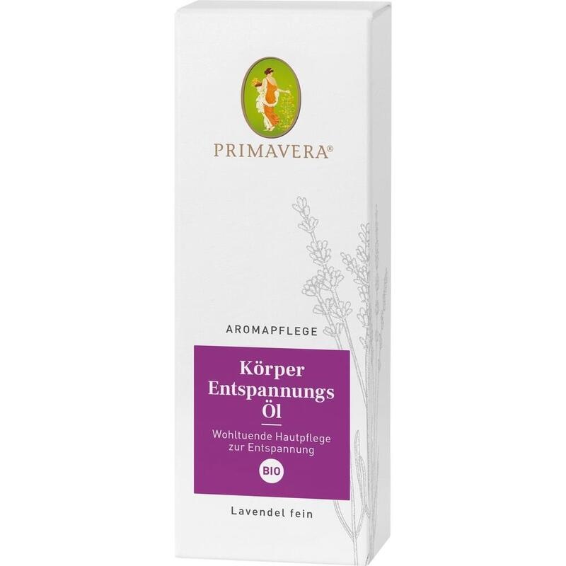 KÖRPERENTSPANNUNGSÖL Bio Aromapflege