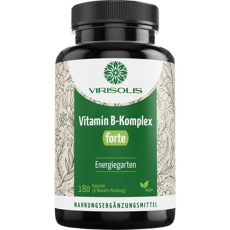 VIRISOLIS Vitamin B-Komplex FORTE 6-Mon.vegan Kps.