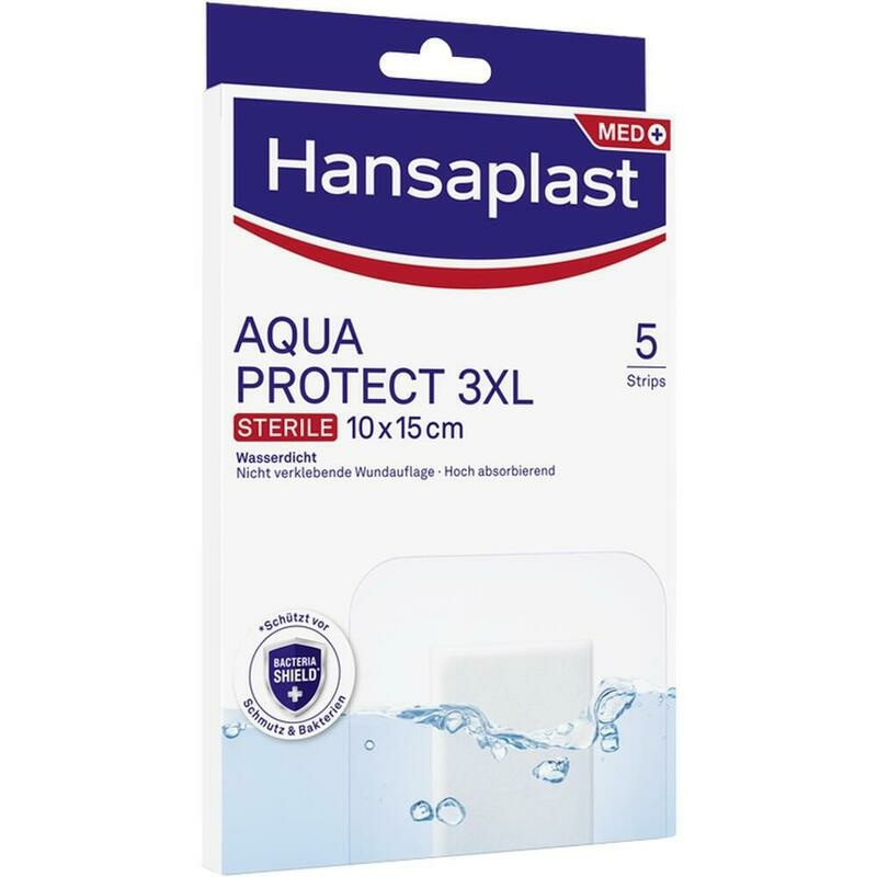 HANSAPLAST Aqua Protect Wundverb.steril 10x15 cm