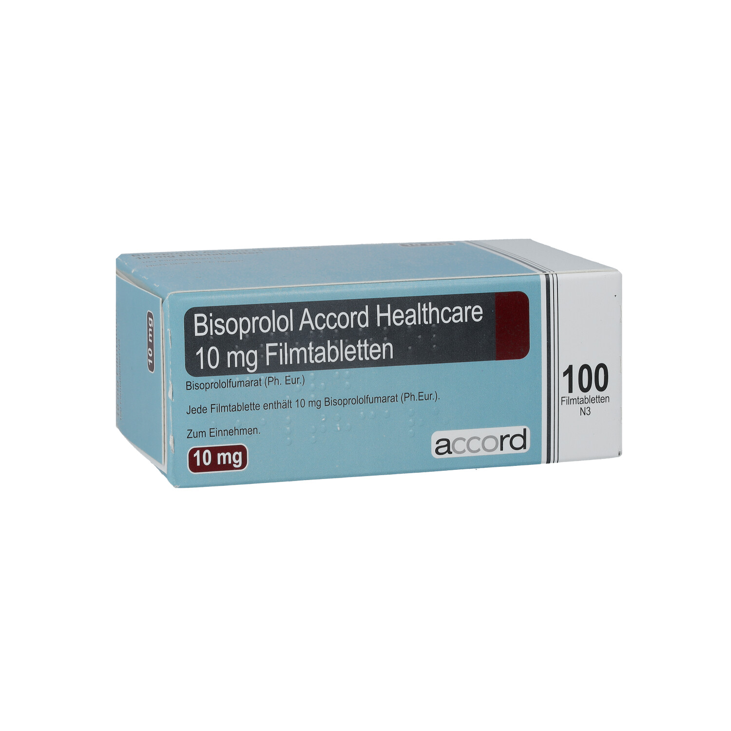 BISOPROLOL Accord Healthcare 10 mg Filmtabletten