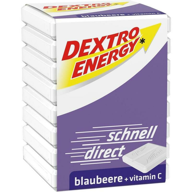 DEXTRO ENERGY Blaubeere Würfel