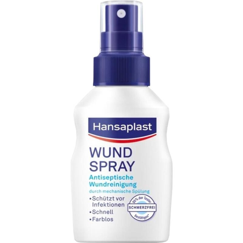 Hansaplast Wundspray zur Wundreinigung – Schmerzfrei & alkoholfrei