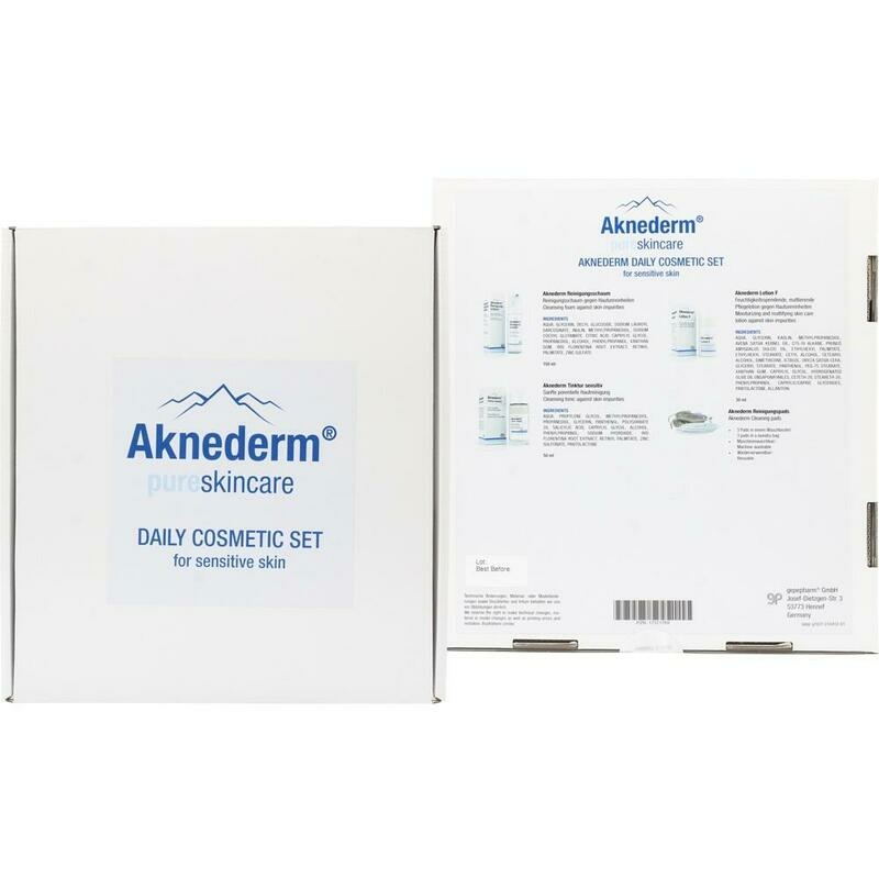 AKNEDERM Daily Cosmetic Set sensitive skin