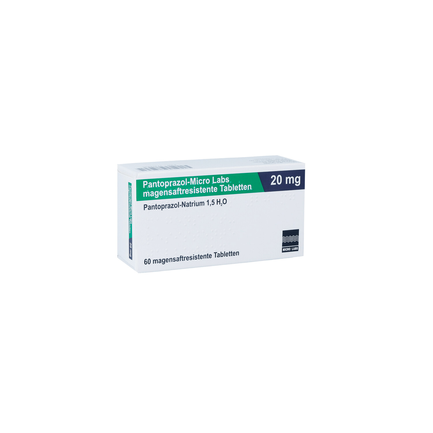 PANTOPRAZOL-Micro Labs 20 mg magensaftr.Tabletten