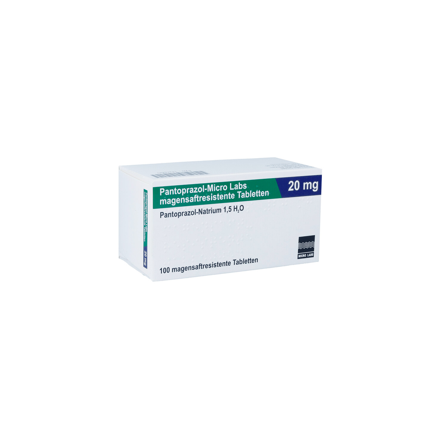 PANTOPRAZOL-Micro Labs 20 mg magensaftr.Tabletten