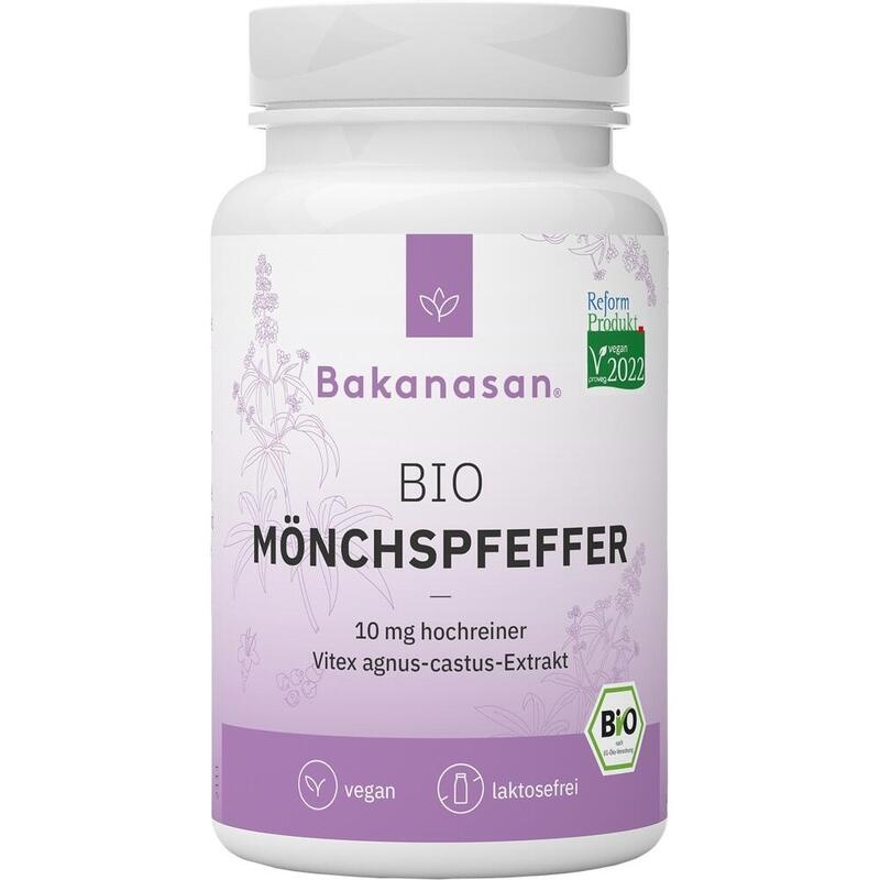 BAKANASAN Bio Mönchspfeffer Kapseln