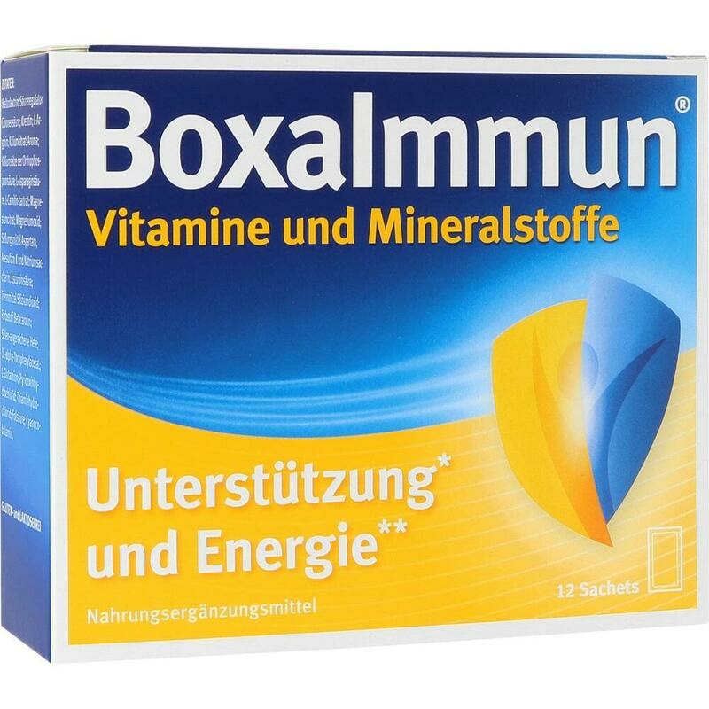 BOXAIMMUN Vitamine und Mineralstoffe Sachets