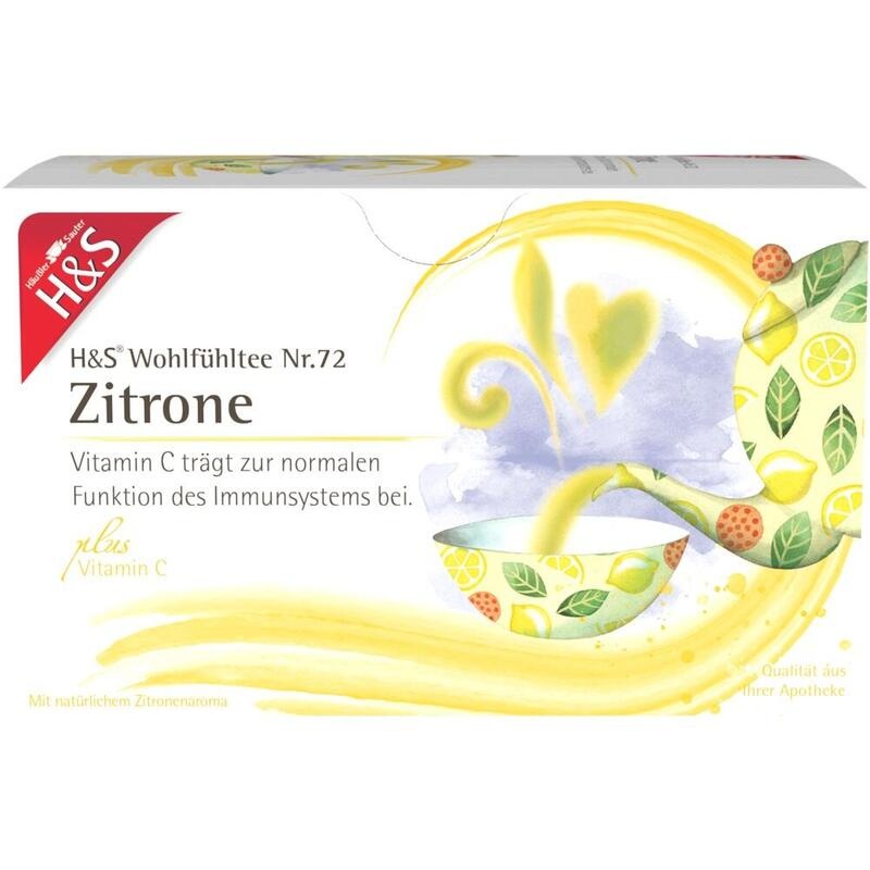 H&S Zitrone mit Vitamin C Filterbeutel