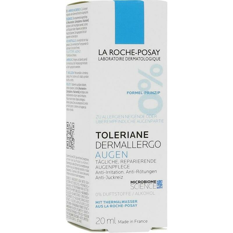 La Roche-Posay Toleriane Dermallergo Augencreme bei Allergien, Lidekzem & Juckreiz