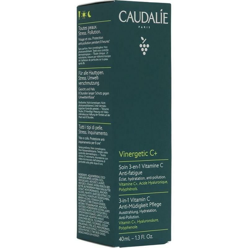 CAUDALIE Vinergetic C+ 3in1 Pflege Vitamin C Creme