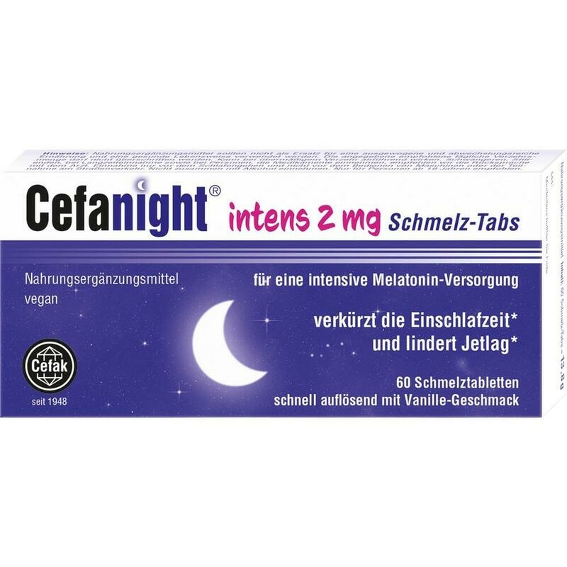 CEFANIGHT intens 2 mg Schmelz-Tabs