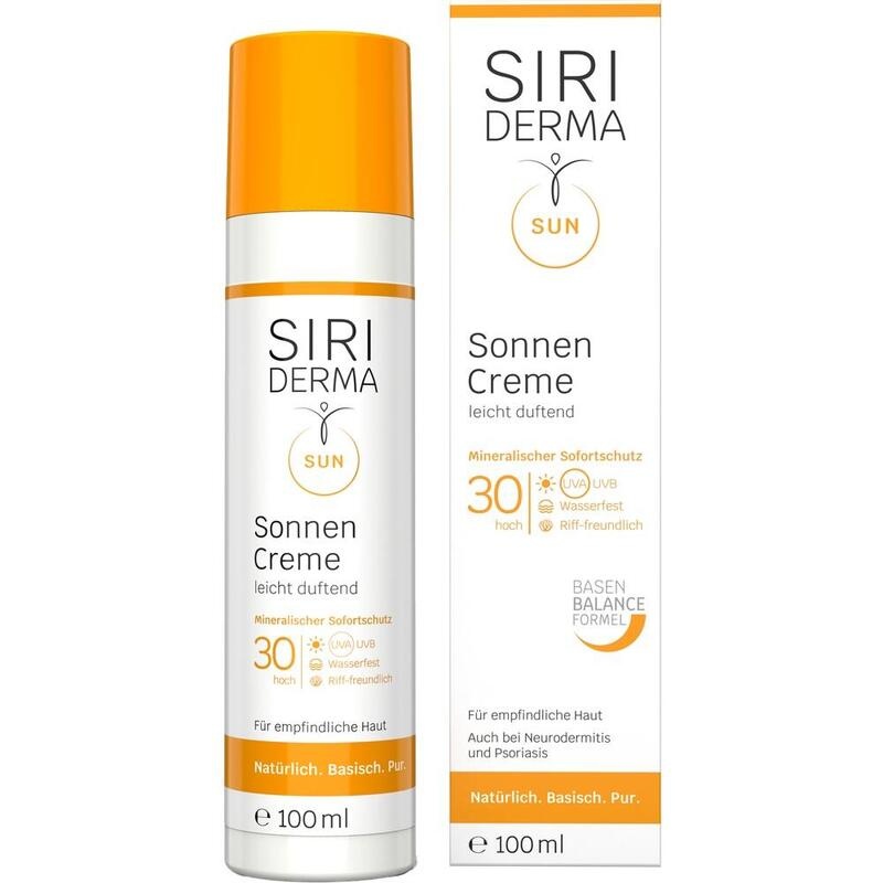 SIRIDERMA Sonnencreme LSF 30 leicht duftend