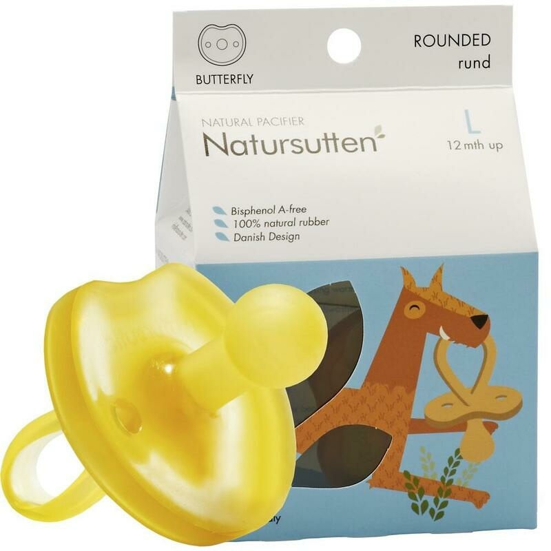 BIO SCHNULLER Butterfly Kirschform L Natursutten