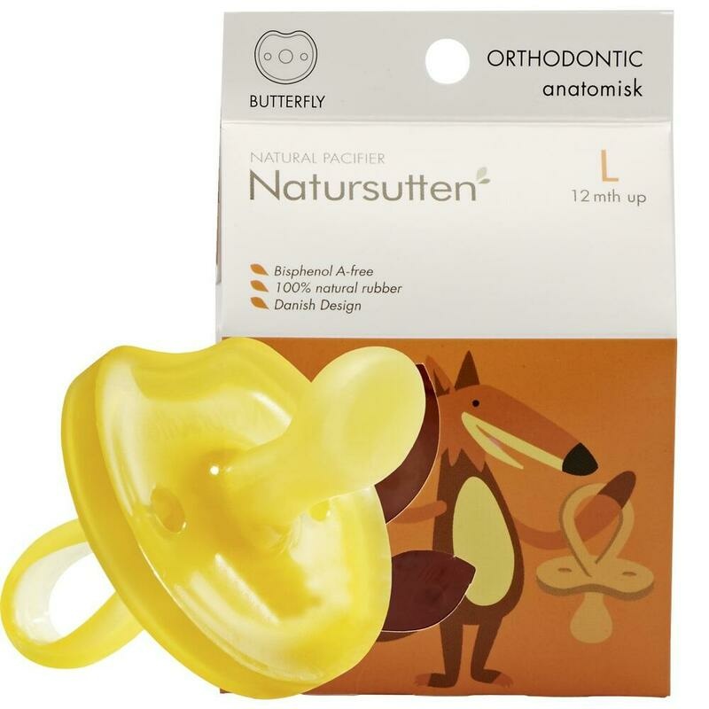 BIO SCHNULLER Butterfly Zahngerecht L Natursutten