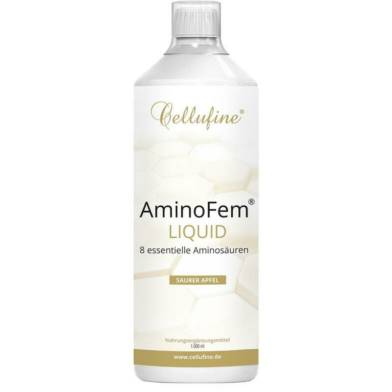 CELLUFINE AminoFem 8 ess.Aminosäuren saurer Apfel