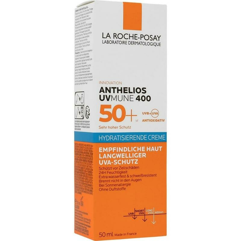 La Roche-Posay Anthelios UVMune 400 Sonnencreme Gesicht LSF 50+ bei Sonnenallergie duftfrei