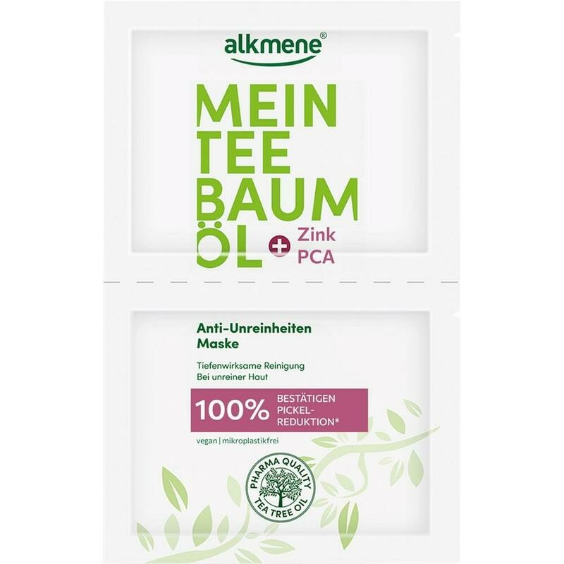 ALKMENE Mein Teebaumöl Anti-Unreinheiten Maske