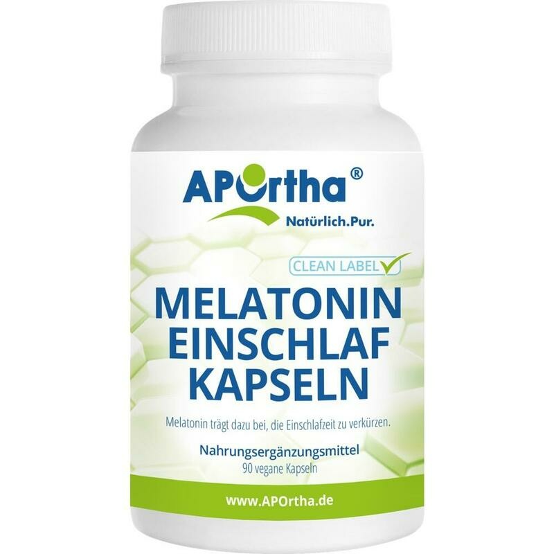 APORTHA Melatonin Einschlaf-Kapseln vegan