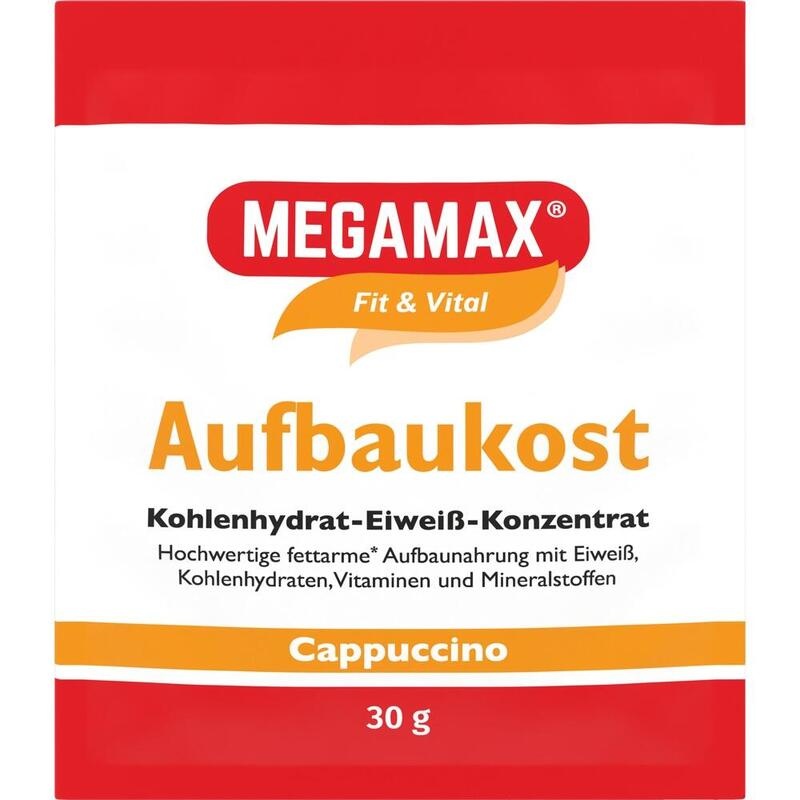 MEGAMAX Aufbaukost Cappuccino Pulver