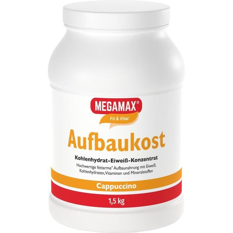 MEGAMAX Aufbaukost Cappuccino Pulver