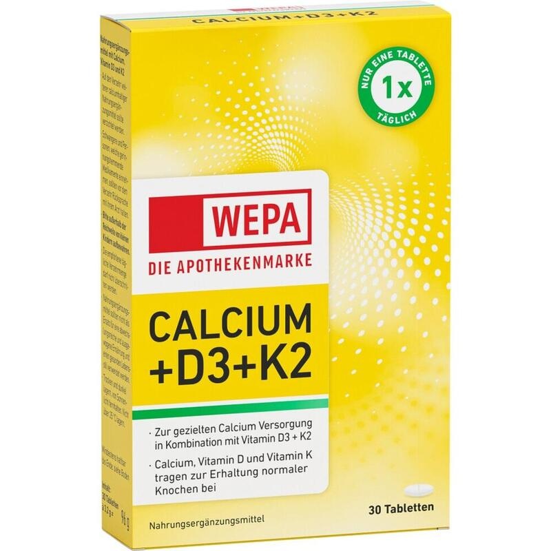 WEPA Calcium+D3+K2 Tabletten