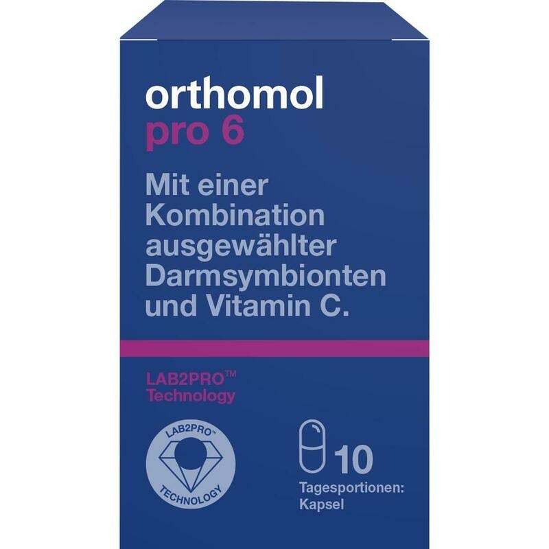 Orthomol Pro 6 Kapseln – Für die Darmflora & das Immunsystem