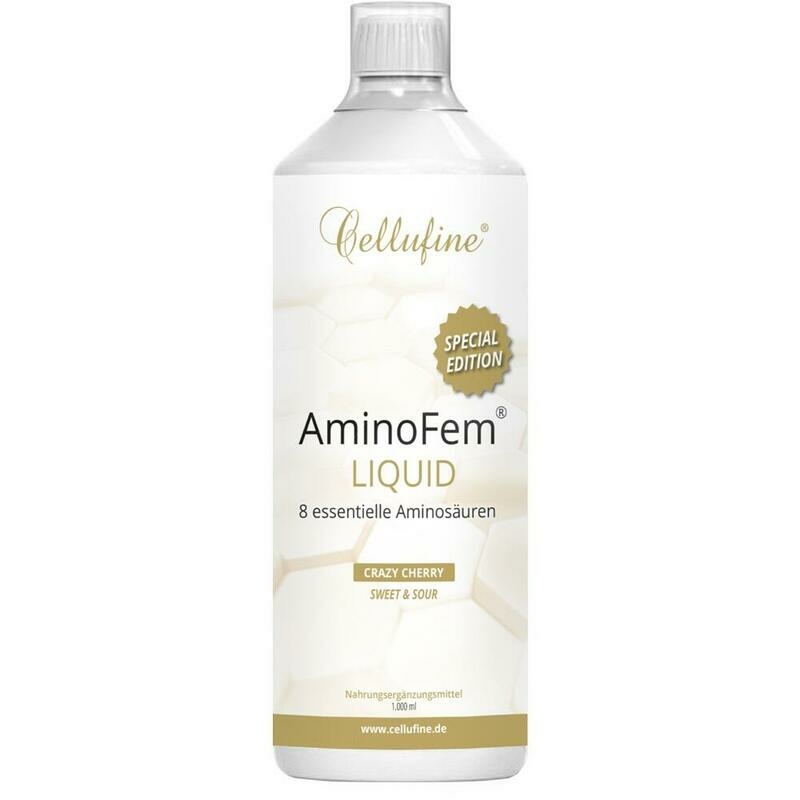 CELLUFINE AminoFem 8 ess.Aminosäuren crazy Cherry