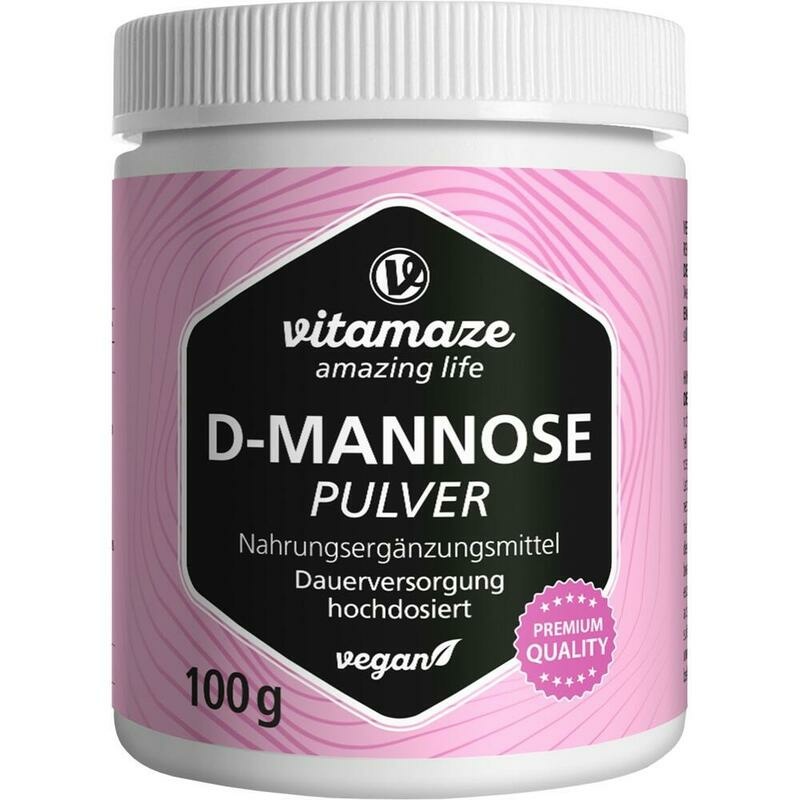 D-MANNOSE PULVER hochdosiert vegan