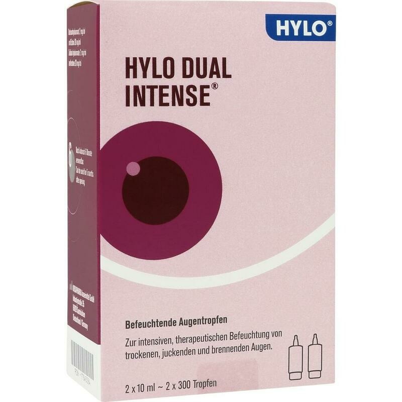 HYLO DUAL intense Augentropfen – Bei trockenen & allergischen Augen