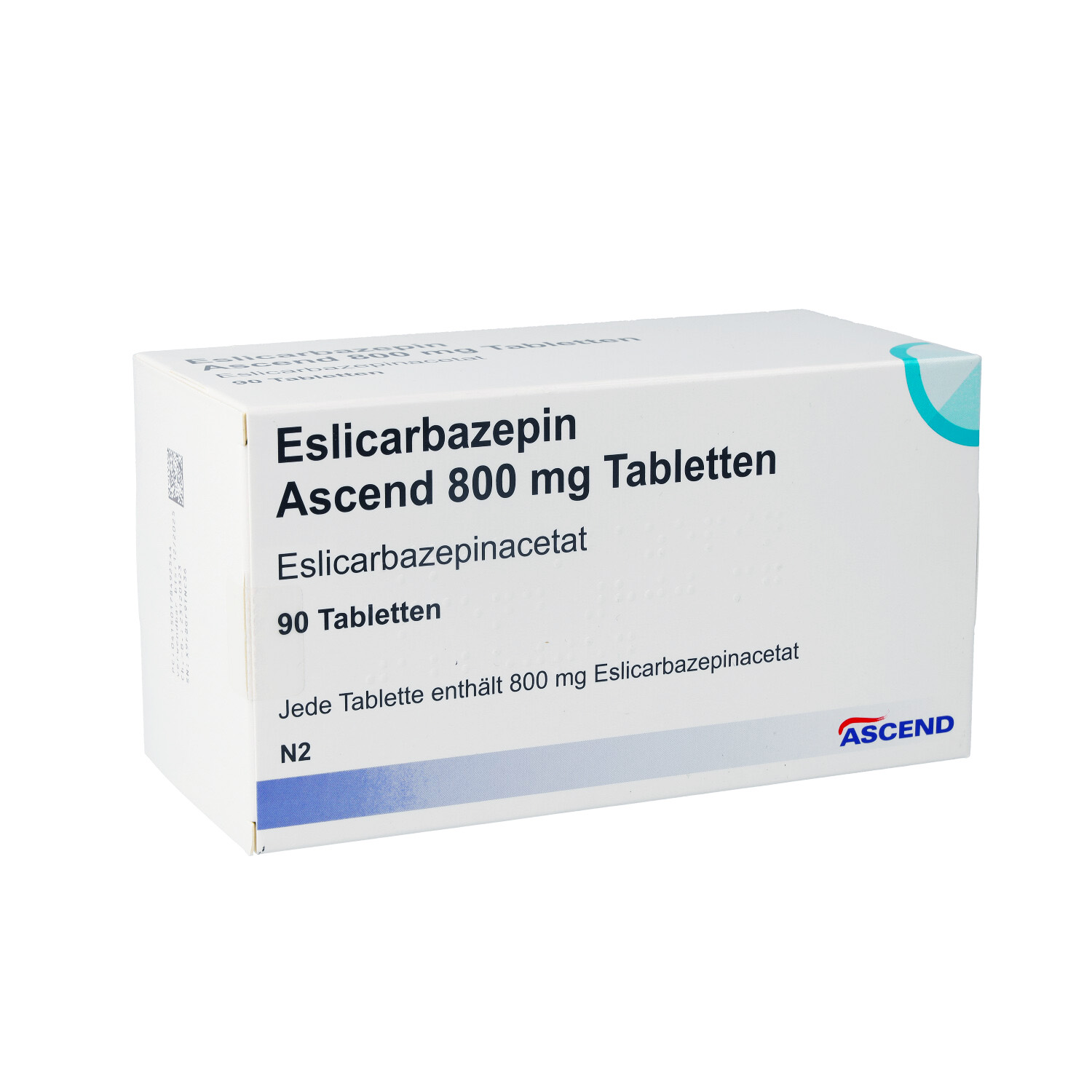 ESLICARBAZEPIN Ascend 800 mg Tabletten