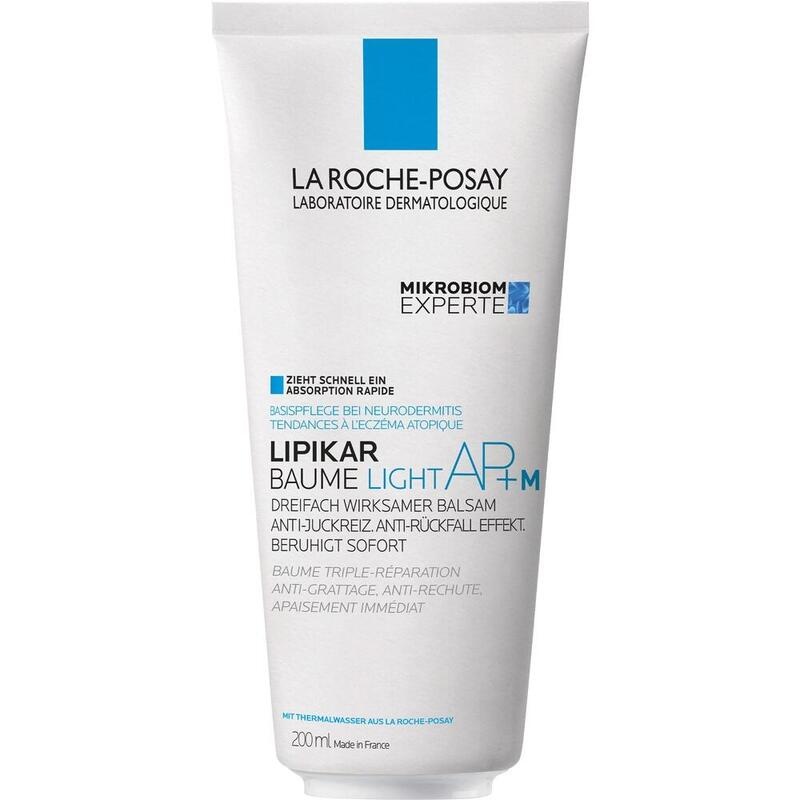 La Roche-Posay Lipikar Baume Light AP+M bei Neurodermitis & Juckreiz (zieht schnell ein)
