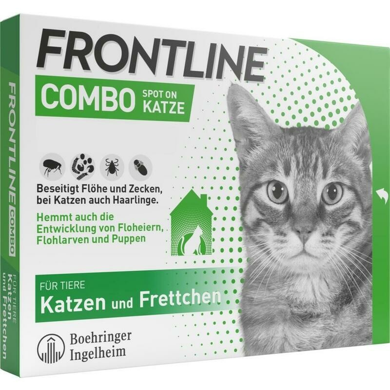 FRONTLINE COMBO Spot-on für Katzen – Gegen Flöhe & Zecken