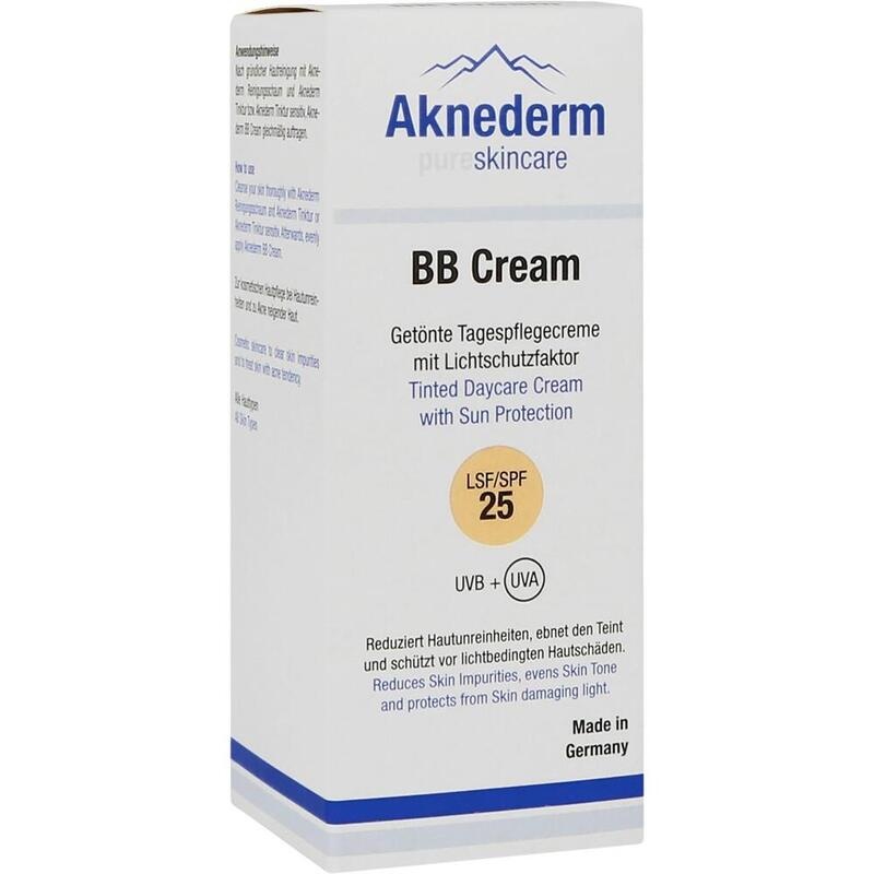 AKNEDERM BB Cream getönt LSF 25