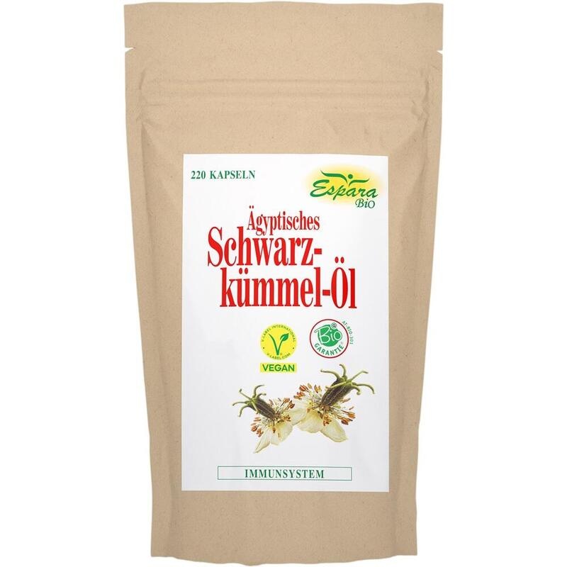 SCHWARZKÜMMELÖL Bio Kapseln