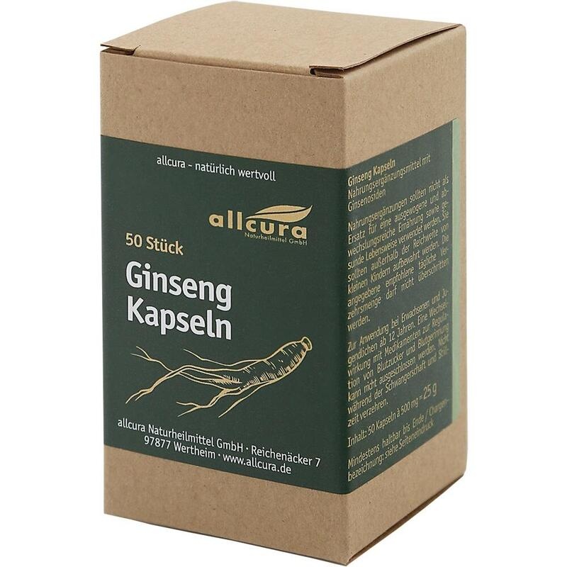GINSENG 500 Kapseln