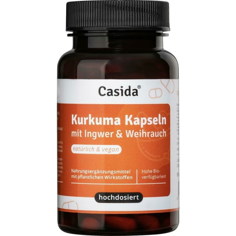 KURKUMA+INGWER+Weihrauch Kapseln hochdosiert