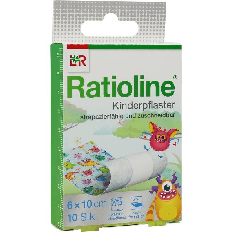 RATIOLINE Kinderpflaster zuschneidbar 6 cmx1 m