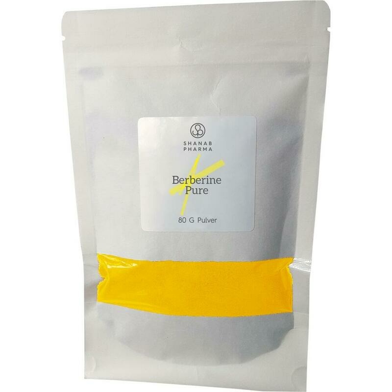 BERBERINE Pure 97% Extraktpulver Shanab Pharma