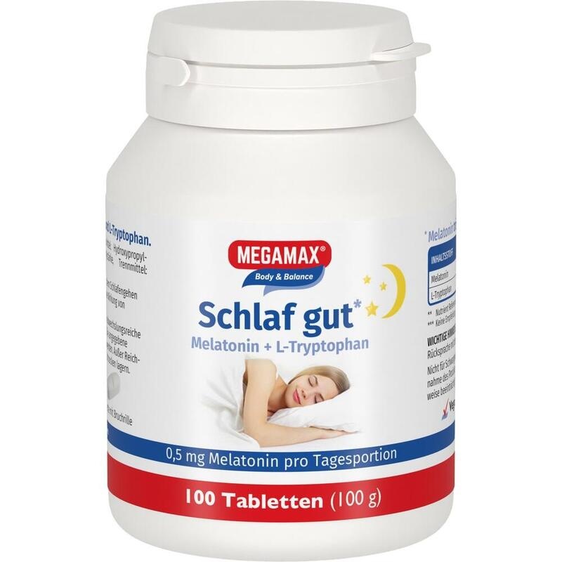 SCHLAF GUT Melatonin+L-Tryptophan Tabletten