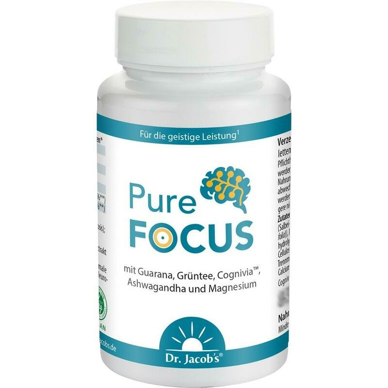 PURE FOCUS Dr.Jacob's Tabletten