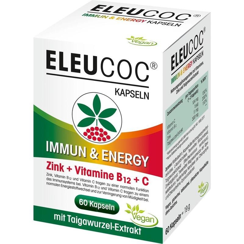 ELEUCOC Immun & Energy Kapseln